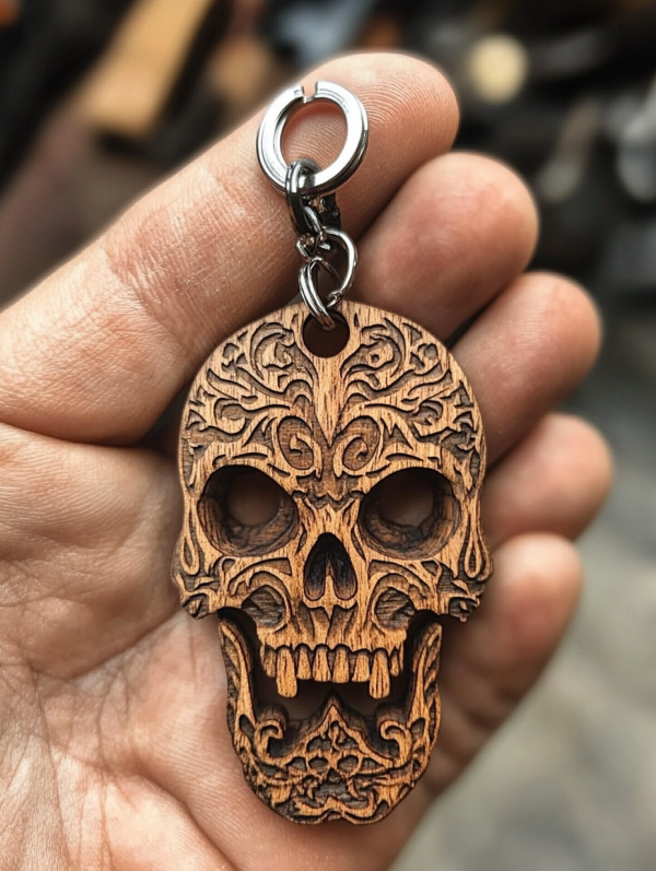 Custom Laser-Cut and Engraved Keychain - Image 4