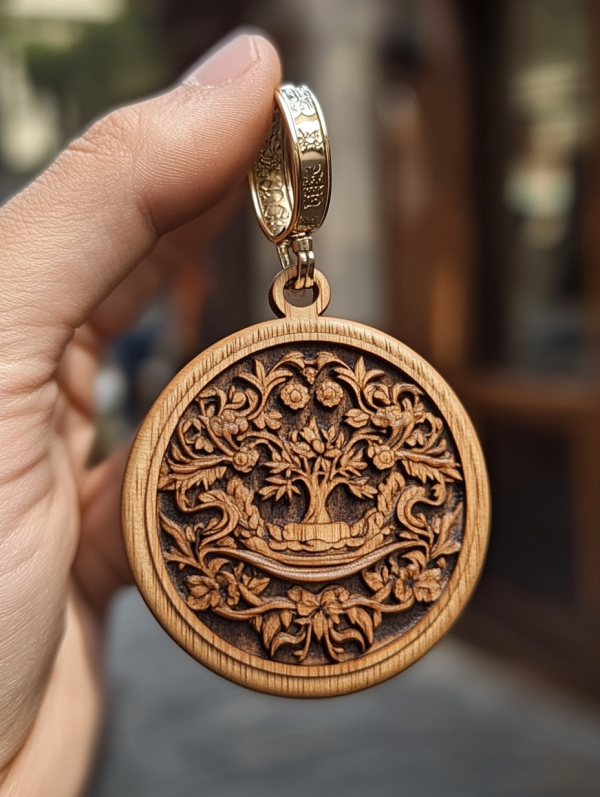 Custom Laser-Cut and Engraved Keychain - Image 5